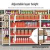 Multilayer Double-Sided Display Rack for Snacks, Drinks & Stationery