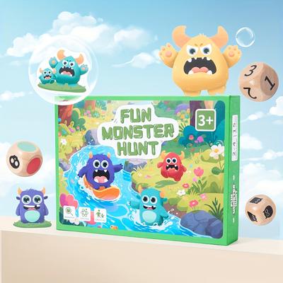 Fun Matching Caard Game For Kids, Educational Learning Toy With Dice For Color Shape Number, Memory Training, Focus  Reaction Skills