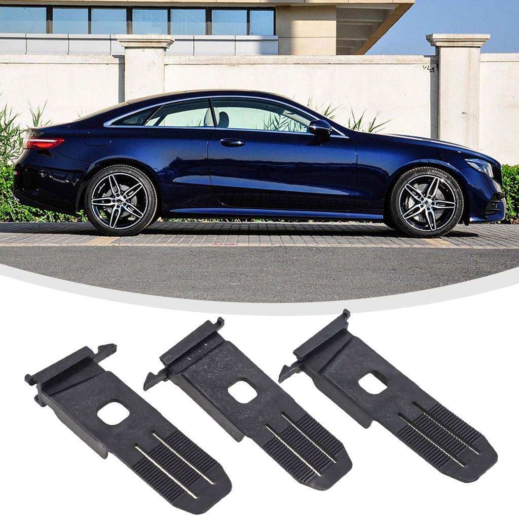 Mercedes W212 2014-2016 İçin 3'lü Araç Ön Tampon Izgara Braketi Seti Ön Tampon Spoyleri Otomotiv Aksesuarları