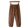 Kids' Snowball Fleece Pajamas: Warm Autumn/Winter Pants for Boys & Girls