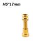1/2Pcs Titanium Bolt M5X17Mm M5X19Mm Bicycle Nut Titanium Alloy Stem Bolts Road Folding Bike Screw Accessories