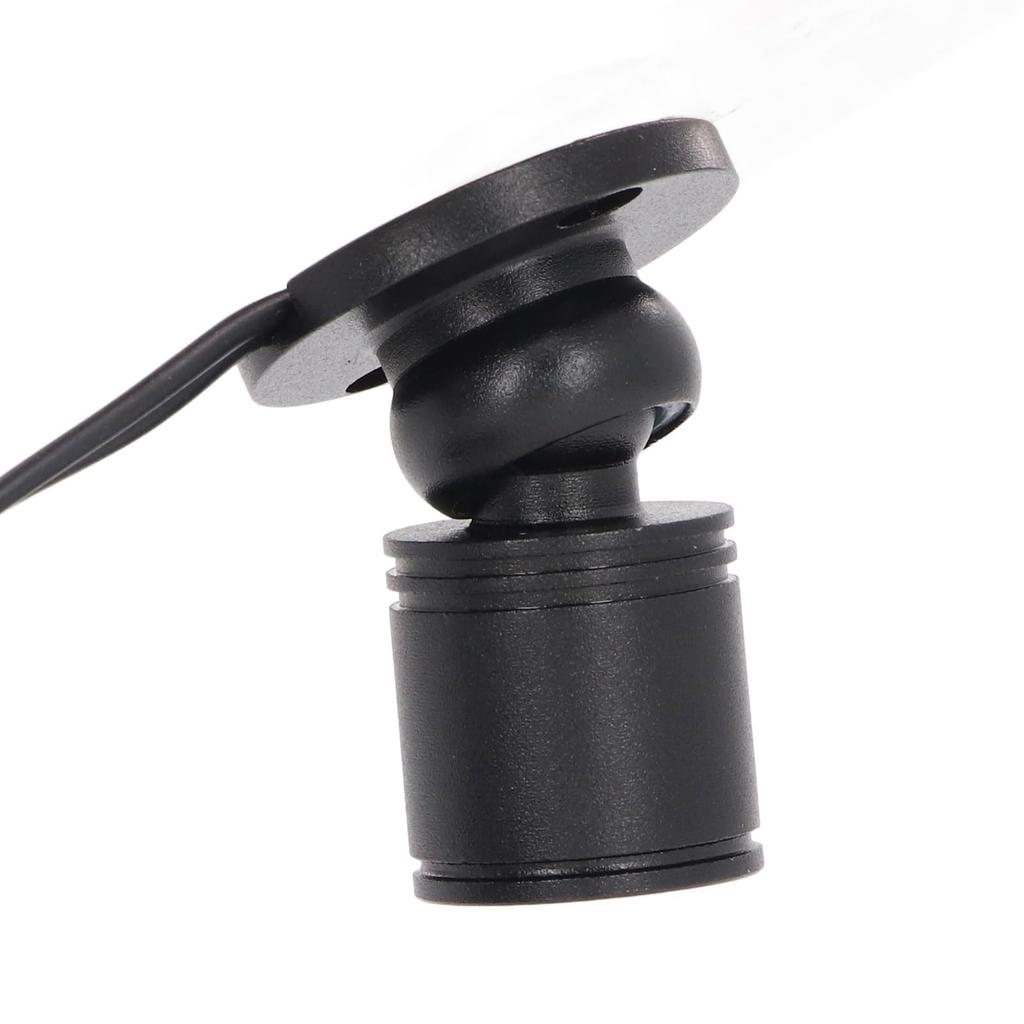 4 LED Display Spotlights, 5V Dimmable USB Mini Spotlights for Jewelry Showcases and Entryways (Warm Light 3000K)