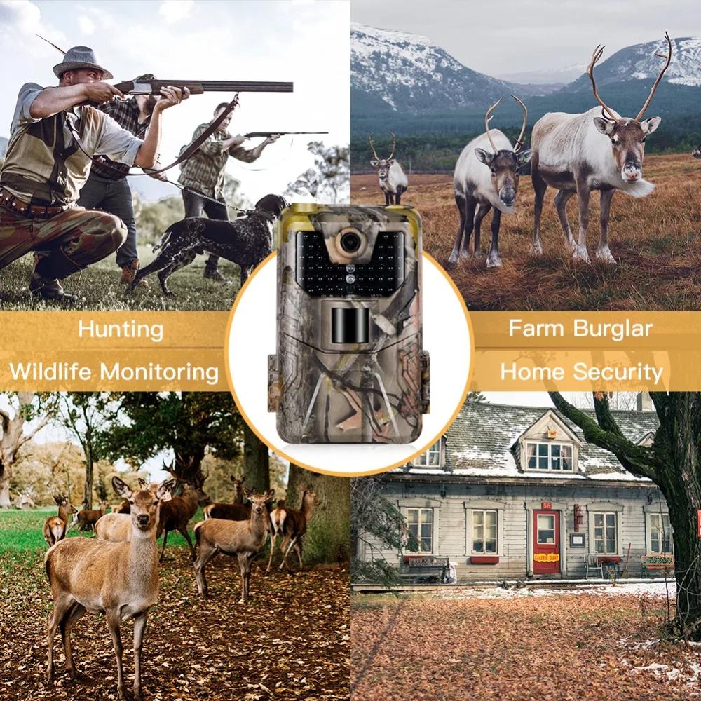 LS VISION WIFI Live Stream Trail Camera 4K 30MP APP Bluetooth Control Outdoor Hunting Cameras Night Vision WIFI900PRO Wildlife Surveillance