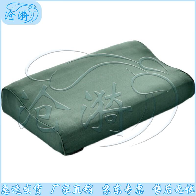 Military Style Olive Green Cotton Pillow with Case