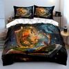 Fairy Tale Fantasy Decor Set Multiple Sizes Kid'S And Adults' Bedroom Exquisite 3Pc Bedding Set, Gift