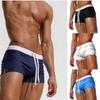 Nieuwe effen mannen anti-schaamte en anti-licht sport shorts strakke snelle droog sportbroek