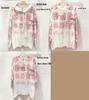 2023 Mink Velvet Bowknot Plus Size Sweater - Autumn/Winter Printed Knitwear
