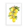 Kitchen Lemon Posters and Prints Decoration Canvas Wall Pictures Meals And Memories Are Made Here Quotes Art Painting Gift Decor