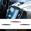 For Maserati Ghibli 2014-2022 Real Carbon Fiber Interior Kit Dashboard Console Gear Decoration Cover Trim Stickers