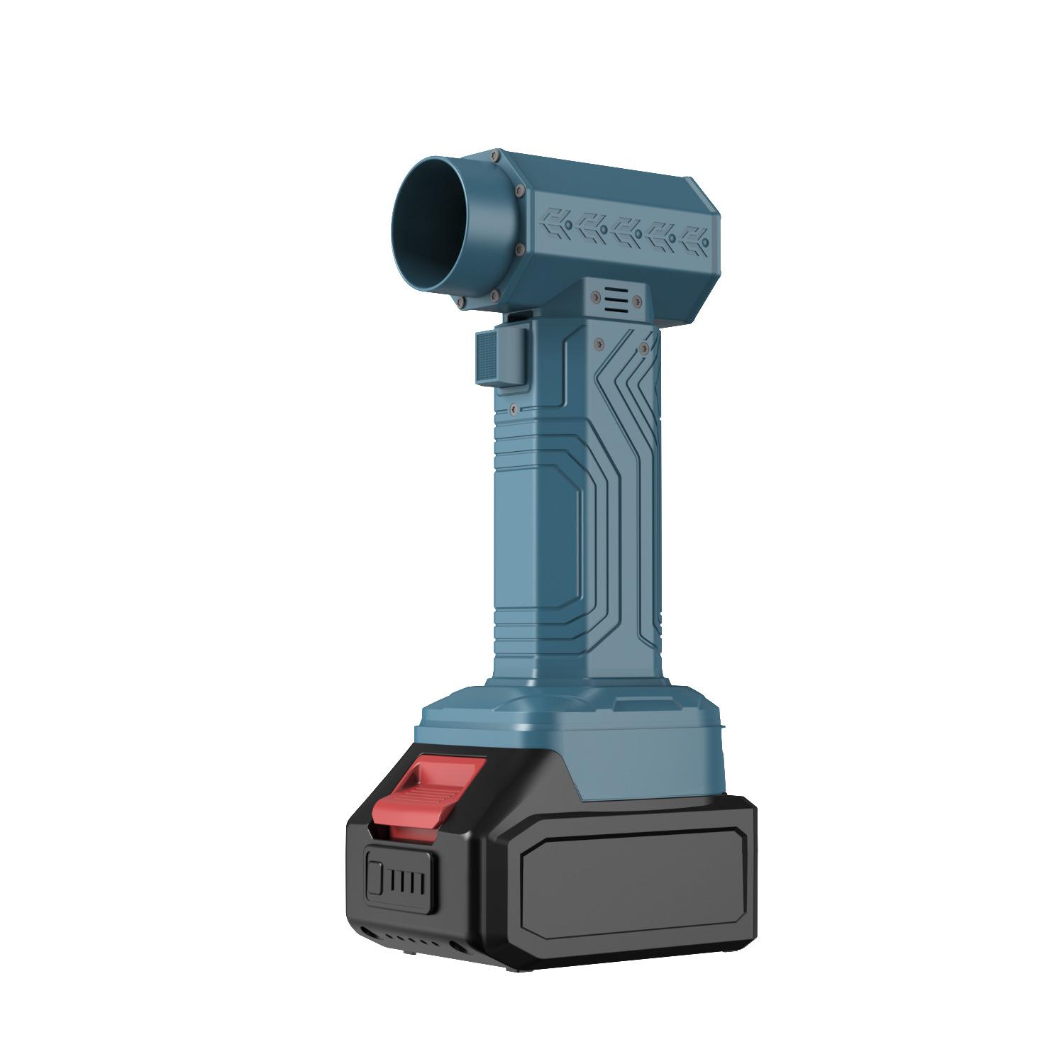 

New 9000RPM High Speed Powerful Turbo Jet Fans Handheld Brushless Motor Generation Blower Industrial Duster Blower Removal Dryer синий