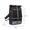 Chrome BARRAGE 34L PACK Backpack (Current Model) BXRFBLACK XRF Black Reflective 34L Fully Waterproof