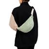 Unisex Furry Fanny Pack Zipper Closure Fuzzy Crossbody Bag Fashion Multifunctional Foldable Lightweight Autumn Winter Daily Bag