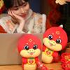 Cute Zodiac Blessing Snake Doll Soft Lucky Snake Doll Plushies  Company Annual Meeting