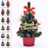 Zubehör Praktischer Weihnachtsbaumschmuck Dekoration Festivaltisch Weihnachten 20cm Künstlich Schreibtisch Mini Miniatur PVC