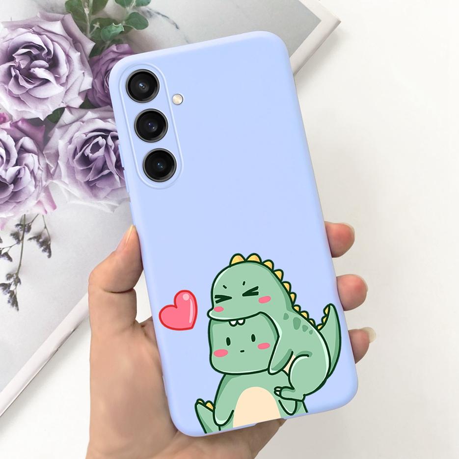For Samsung Galaxy S24 5G Case S24 Plus New Fashion Cartoon Cover Soft Silicone Phone Case For Samsung S24 Ultra S 24 S24+ Shell