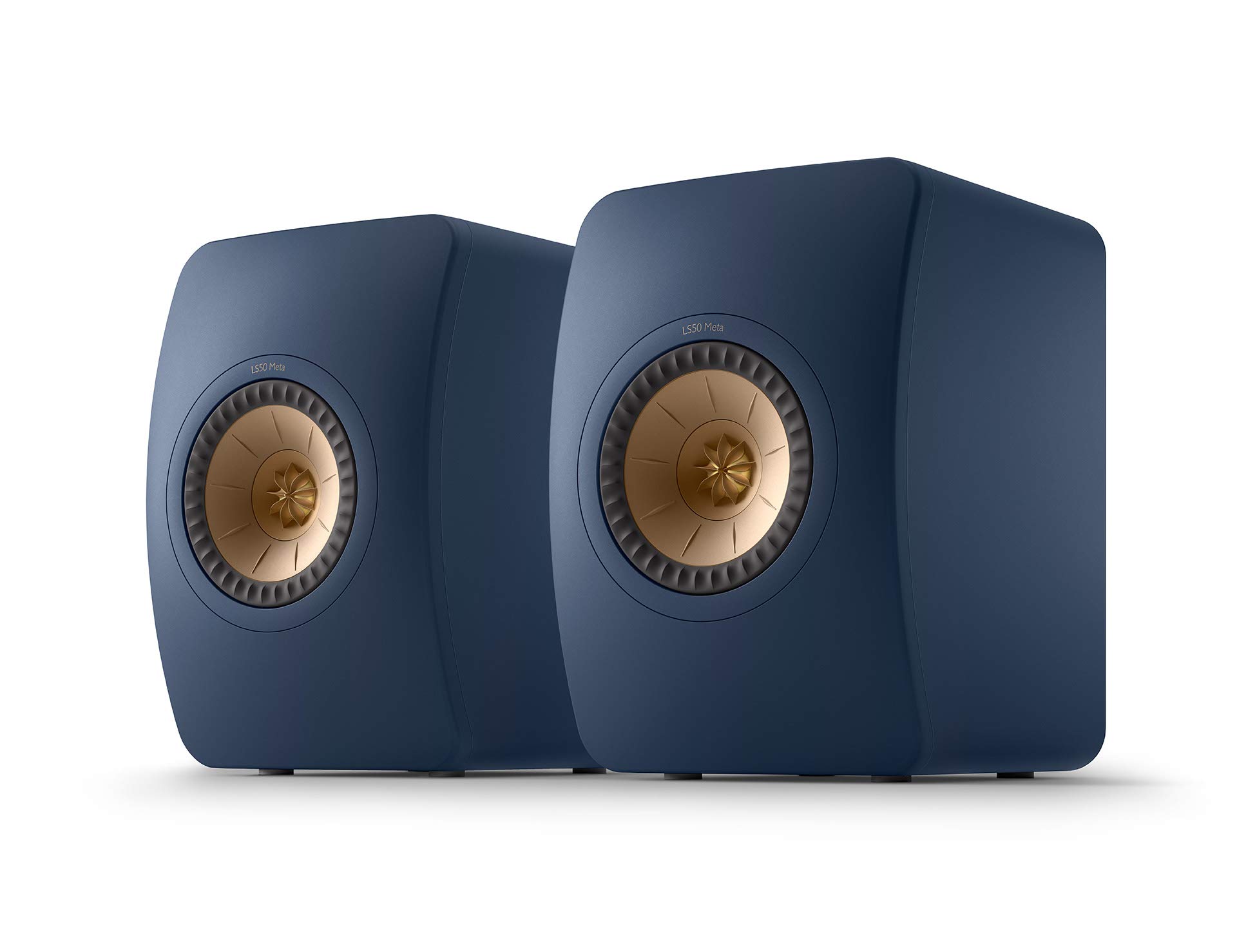KEF LS50 Meta HiFi Equipado con Unidad de Driver de 12ª Generación - Altavoz/Azul/MAT Uni-Q azul