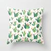 Nordic Style Tropical Plant Cactus Pattern Cushion Cover Sofa Car Office Pillowcase Home Decor Pillowcase