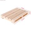 Mini Houten Pallet Drank Onderzetters Voor Warme En Koude Dranken Pot Kussen Craft Decoratie