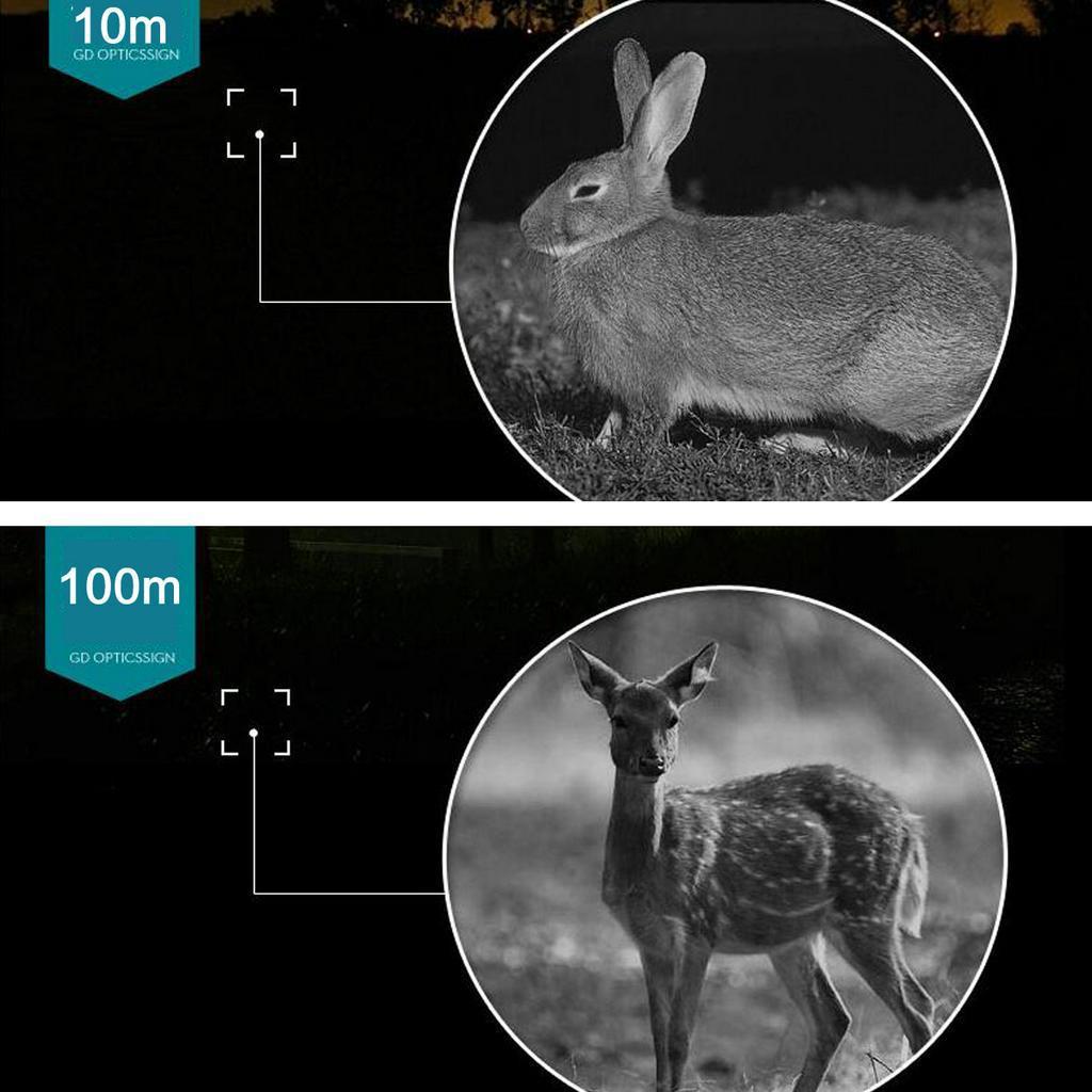 5x40 HD Digitales Nachtsicht Monokular Video Teleskop Kamera FMC Infrarot Brille Zielfernrohr Wiederaufladbare Digitalkameras
