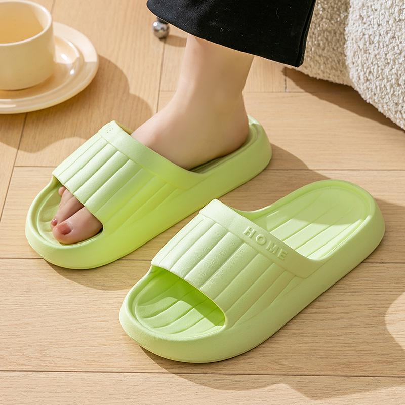Women's Summer Indoor Slippers - Lightweight Thick Sole, Unisex Bathroom Shower Sandals