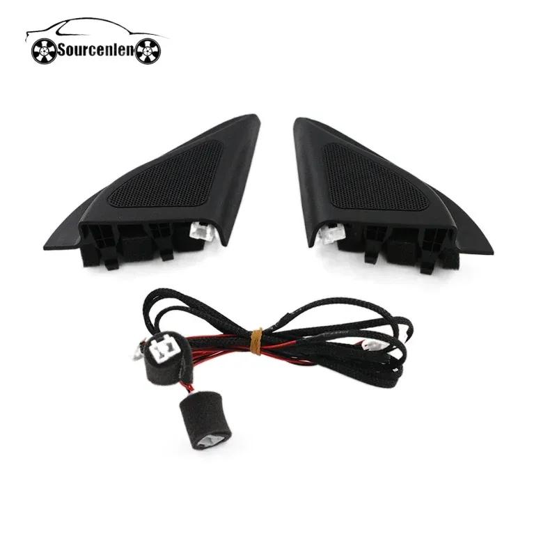 Sourcenlen Para Hyundai Ix25 Creta Nuevos Altavoces Genuinos Tweeter Coche-estilo De Audio Trompeta Cabeza Altavoz Interruptor