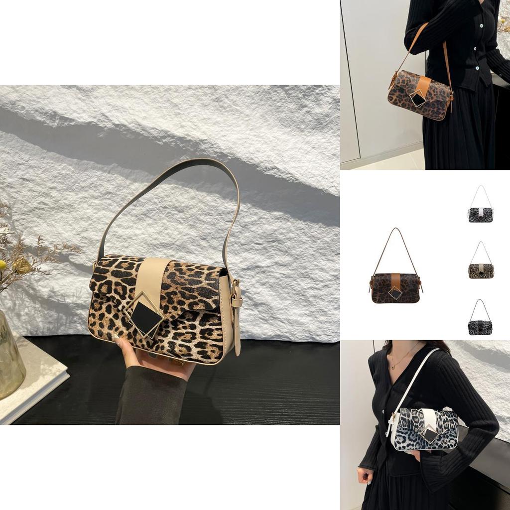 Stylish Small Leopard Print Handbag For Women Chic Urban Design With Versatile Colors