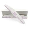 5Pcs Wooden Nail Files Bright Color Reusable Smooth Edge Clear Scale Multipurpose Trim Nails Lightweight Scale Ruler Half