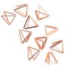 20PCS Mini Paperclip Iron Wire Triangle Portable Business Card Holder File Notebook Clip