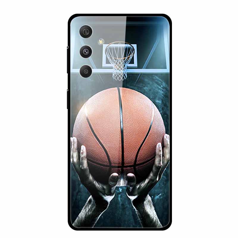 Tempered Glass Case For Samsung Galaxy S24 Plus Case Hard Glass Back Cover Soft Bumper For Samsung S24 Plus Phone Case S24Plus