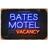 Motel Metal Tin Signs Plaque Wall Decoration Vintage Art Posters Iron Painting for Motel Man Cave Home Cafe Garden Club Bar
