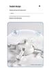 Nordic Simple E27 Ceiling Fan Light with Silent Remote Control - Eye Protection Fixture for Bedroom
