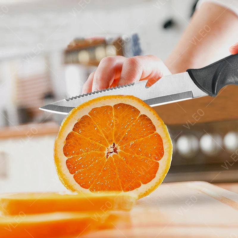 VLEO Ausbeinmesser Ultra-scharf Fischfiletiermesser Edelstahl Mehrzweck Fleischerbeil Fisch Sushi Slicer Obstschäler
