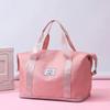 Large-capacity yoga bag, new trendy and fashionable solid color fitness bag, light and simple, pull rod luggage bag
