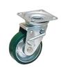 OH Press Caster, Swivel Brake, Urethane Wheels, 150mm, OHUJB150