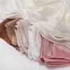 Unilateral golden chain Sunscreen shawl Shining Chiffon Hijab Veil High Qulaity Head Wrap  Outdoor
