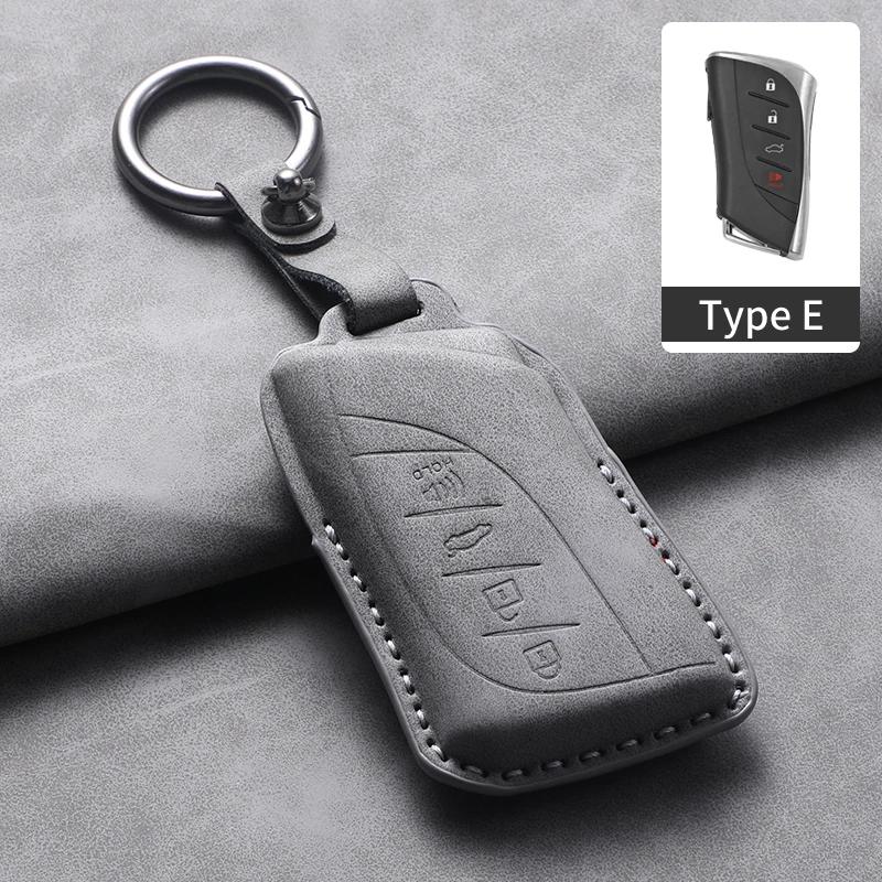 

Leather Car Key Cover Case Holder For Lexus NX IS RX ES GX LX LS UX GS 200 260 300 350 NX200 NX300 RX350 ES300 Key Accessories