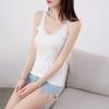 Women's Slim-Fit Lace Splicing Backless V-Neck Camisole