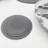 Cooktop Burners Head Set with Divider and Base Efficient Combustion Metal Construction Stable Design for Home Kitchens