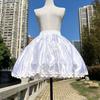 Adjustable Fish Bone Lolita Petticoat Violence Support Tutu Skirt Bridal Crinoline  JK Uniform
