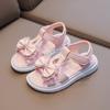 Kids Soft Sole Sandals Adjustable Hook and Loop Closure Lightweight Breathable Comfortable Toddler Outdoor Shoes for Girls and Boys