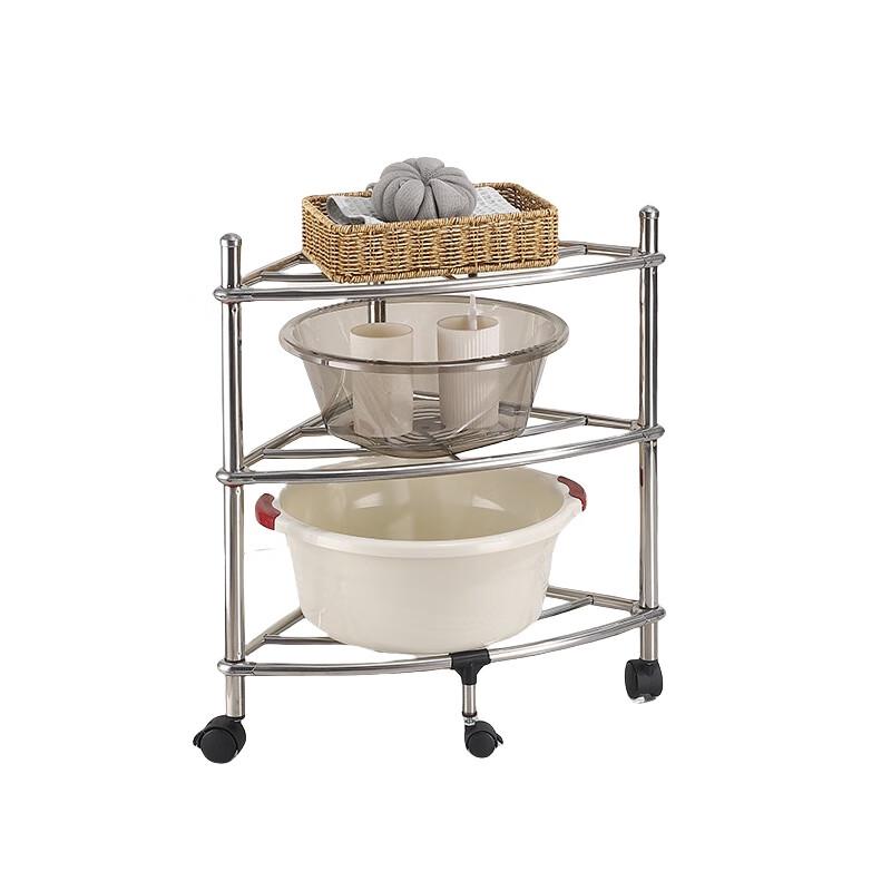 Yingbang Multi-layer Bathroom Storage Shelf with Wheels