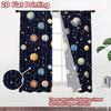 2D flat Photography Backdrop Popular Party Backdrop Colorful Cosmic Planets 100% Polyester Anniversary Perfect for Wall and