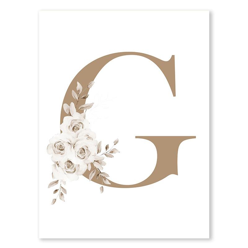 Customize Baby Name Posters Boho Bear Rainbow Sun Wall Art Nursery Canvas Painting and Prints Pictures for Kids Bedroom Decor