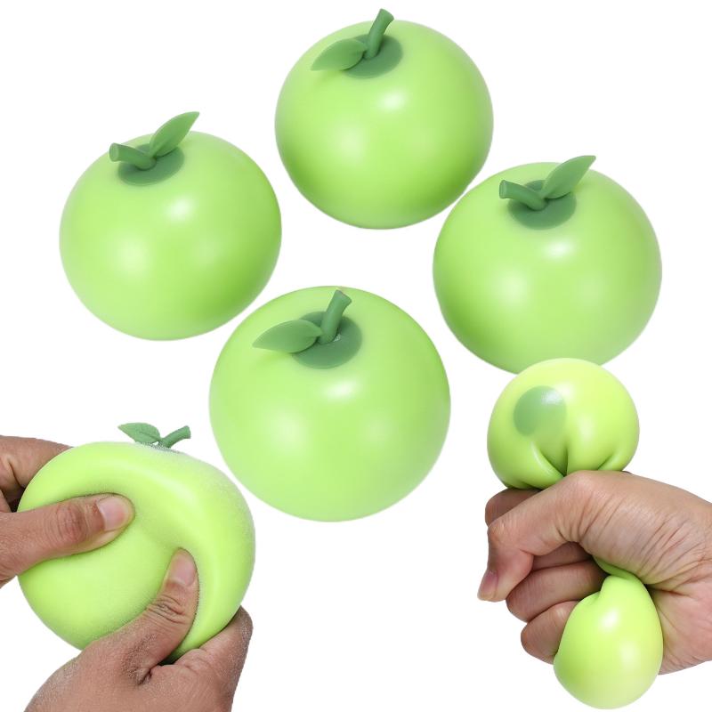 Stress Relief Fruit Shape Fidget Toy Realistic Texture Slow Rising Portable Toy for Kids Party Small Gifts