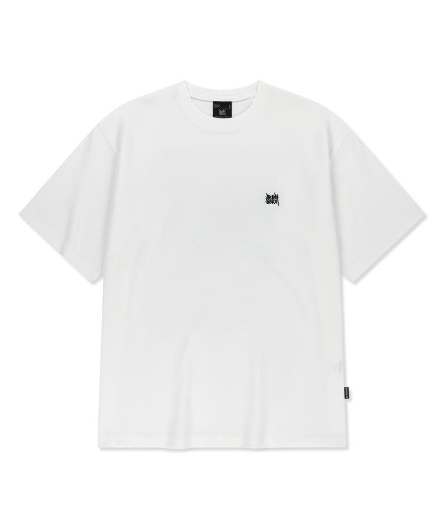 BROWNBREATH Bb Surfing Mess Tag Tee - White