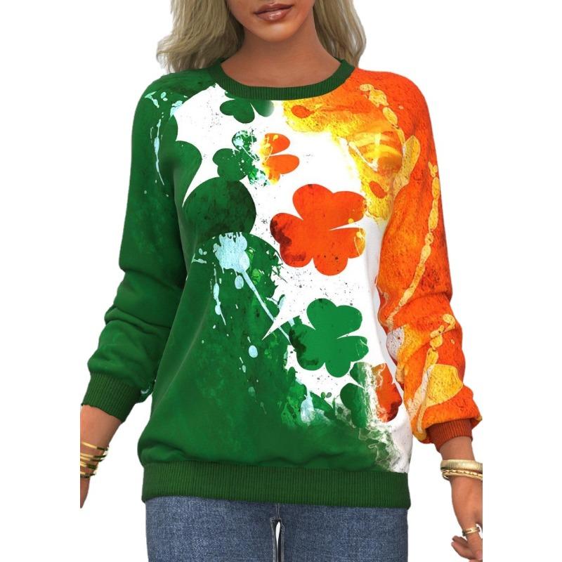 

YYFS женские модные повседневные весенне-осенние пуловеры с круглым вырезом и длинными рукавами с длинными рукавами XXXXXL