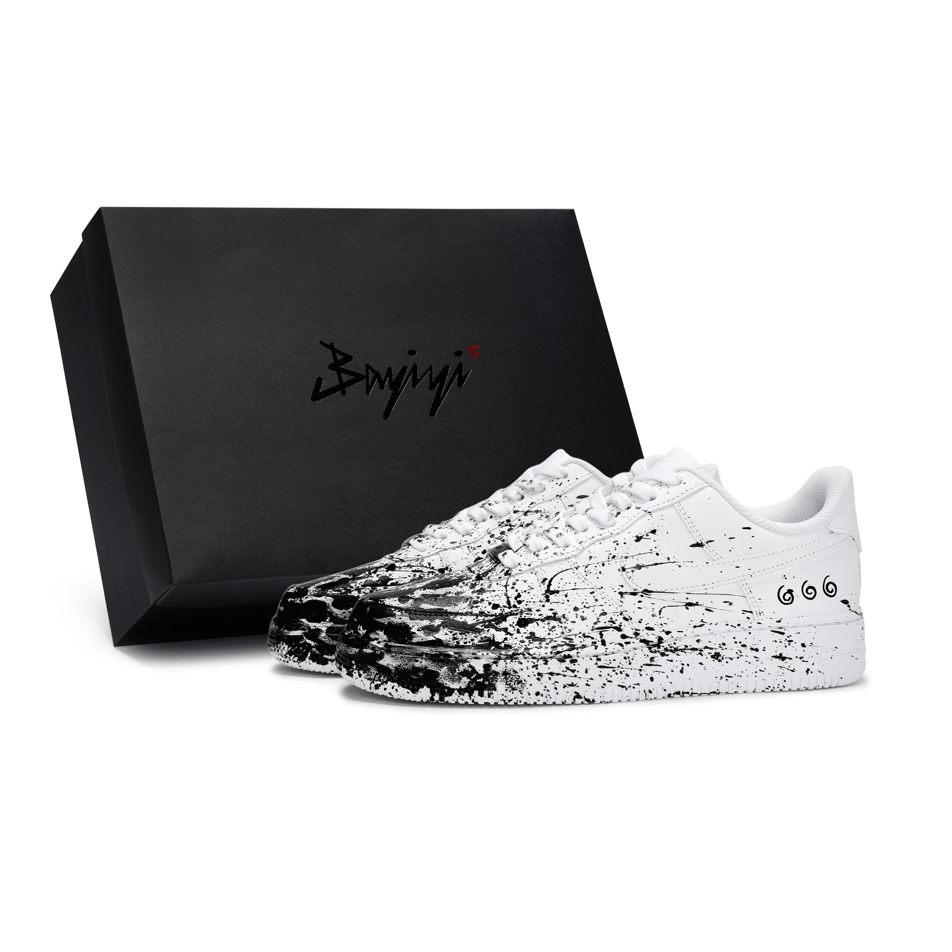 

Nike Air Force 1 Slip Resistant Abrasion Resistant Low top Skateboard Shoes Unisex White Black CW2288-111(Team80-S-BOX) 38.5