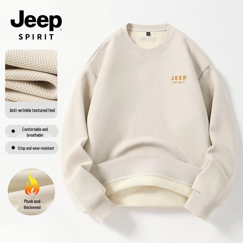 Мужской зимний флисовый пуловер JEEP SPIRIT 3XL