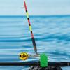 LED Light Electronic Fish Bite Alarm Float Portable Reminder Buoy Freshwater Fishing
