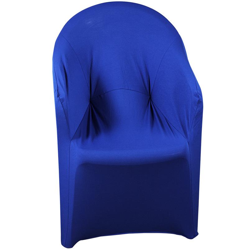Elastic Outdoor Plastic Armchair Cover for Beach, Wedding, Hotel, and Food Stall – Full Coverage